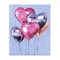 Stupell Industries Heart Balloons Celebration Canvas, design by Michael Willett